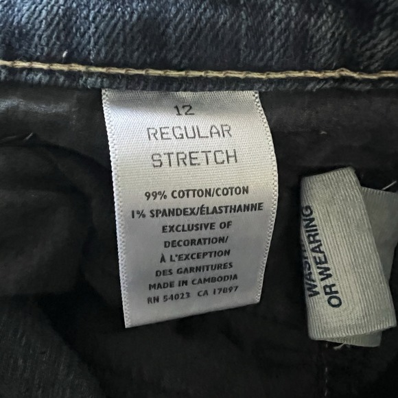 Old Navy Jeans Women 12 Blue The Sweetheart Classic Rise Bootcut Dark Wash Basic - Picture 11 of 14